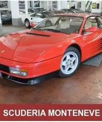 FERRARI Testarossa SERVICE BOOK-PELLE BEIGE-TAGLIANDATA rif. 5833645