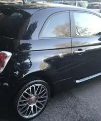 Fiat 500 Abarth NERO SCORPIONE MET PELLE CARTIER TETTO BELLISSIMA!