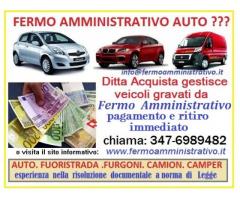 Acquisto auto in Fermo amministrativo,pagamento immediato