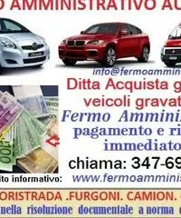 Acquisto auto in Fermo amministrativo,pagamento immediato