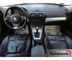BMW X3 2.0 D STEPTRONIC 177 CV Cambio automatico 4X4 Interno in pelle Radio cd Sensori di parcheggio