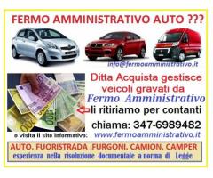 Ditta acquista auto veicoli in Fermo Amministrativo,per contanti