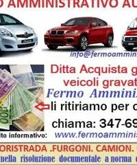 Ditta acquista auto veicoli in Fermo Amministrativo,per contanti