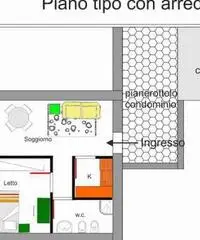 Appartamento di 45 mq via de gasperi napoli Appartamento di 45 mq via de gasperi napoli