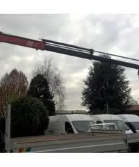 FIAT Ducato cassone con gru fassi