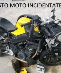 Acquisto moto incidentata caduta fusa rotta sinistrata, usata per immediato realizzo