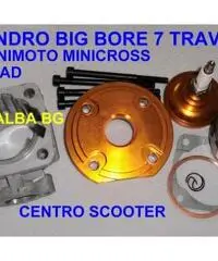 minimoto rossa a scoppio 2T
