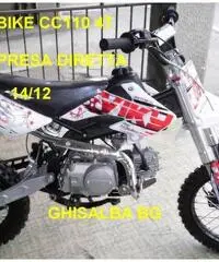 PIT BIKE bianca rossa 4T PIT BIKE bianca rossa 4T