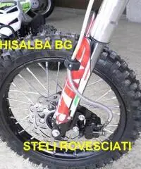 PIT BIKE bianca rossa 4T PIT BIKE bianca rossa 4T