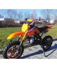 Mini moto enduro 50CC motocross mini benzina nuova