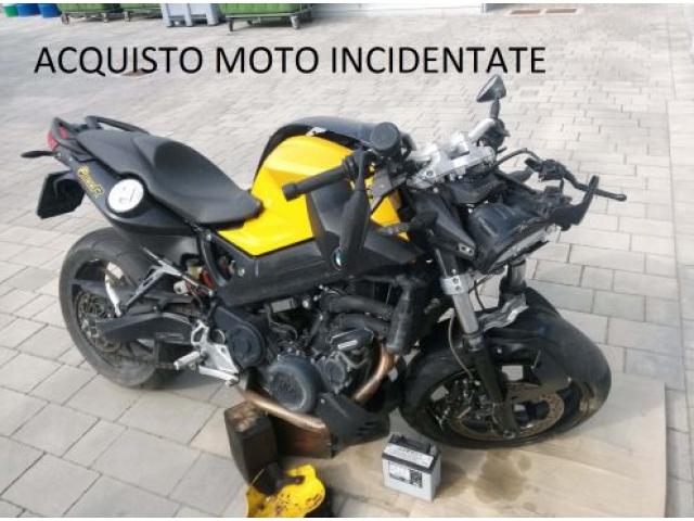 ritiro in tutto il centro nord Italia moto incidentate o non funzionanti