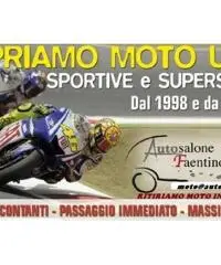 MOTO USATE -COMPRIAMO MOTO USATE PAGAMENTO E RITIRO IMMEDIATO