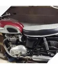 Triumph Bonneville T120 Anni 60 iscrizione asi