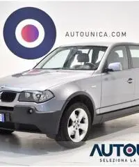 BMW X3 2.0D ATTIVA 4X4 PELLE NERA CERCHI 18' CRUISE