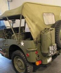 Jeep Willys MB/GPW - RESTAURATA - ANNO COSTRUZIONE 1942 - CON SERVOFRENO