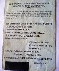 moto guzzi magnum cc 50 immatricolata 1977 moto guzzi magnum cc 50 immatricolata 1977