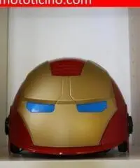 Casco bici IRONMAN (comics marvel bicicletta mtb) Casco bici IRONMAN (comics marvel bicicletta mtb)