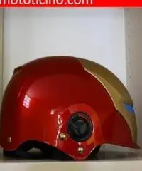 Casco bici IRONMAN (comics marvel bicicletta mtb) Casco bici IRONMAN (comics marvel bicicletta mtb)