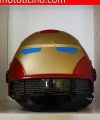 Casco bici IRONMAN (comics marvel bicicletta mtb) Casco bici IRONMAN (comics marvel bicicletta mtb)