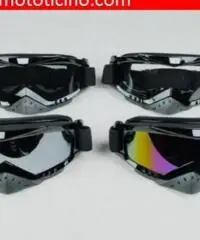 Occhiale/Mascherina casco cross offroad snowboard Occhiale/Mascherina casco cross offroad snowboard