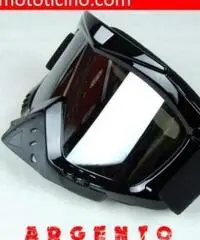 Occhiale/Mascherina casco cross offroad snowboard Occhiale/Mascherina casco cross offroad snowboard