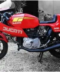 Ducati Pantah 500 Desmo, Perfetta, tagliandata Ducati Pantah 500 Desmo, Perfetta, tagliandata