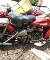 Harley davidson 750 con sidecar Harley davidson 750 con sidecar