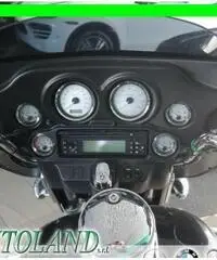 HARLEY-DAVIDSON FLHX Street Glide *scarichiV&H*borse e crepuscolare pelle*schienalin