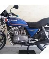 Kawasaki 440 z moto d'epoca 1984