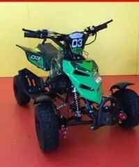 AF MOTOR Miniquad 50cc ruote 4 pollici verde/rosso