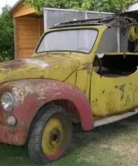 FIAT 500 topolino estate  UNICAAA  nata cabrio