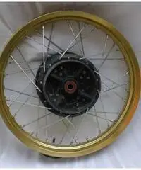 Coppia cerchi con mozzo Yamaha XT prima serie 1986