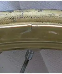 Coppia cerchi con mozzo Yamaha XT prima serie 1986