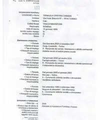 Collaboratrice domestica - o badante Collaboratrice domestica - o badante