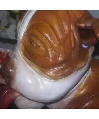 scultura terracotta eseguita interamente a mano -moderna contemparanea