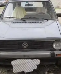 Golf cabrio del 1982