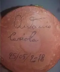 In vendita statuetta lavorata interamente a Mano