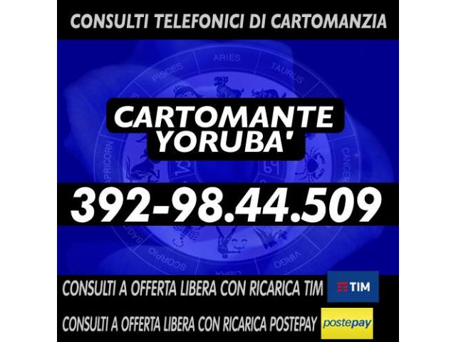 Cartomante al telefono - Cartomante YORUBA'