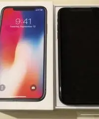 Apple iPhone X 64GB  €350 ,iPhone X 256GB per €380,iPhone 8 64GB €280