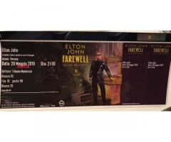 2 Biglietti Elton John Arena di verona 29/05/19, 21.00