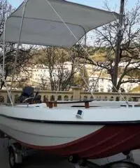 Barca e motore completa di carrello omologato