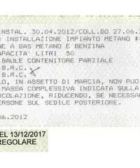 Peugeot 106 Metano km 114000 iscritta registro storico Asi