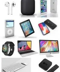 Ultimi Apple Macbook Apple iPhone Apple iPad e iWatch