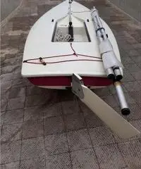 Deriva Laser attrezzatissima con carrello alaggio Deriva Laser attrezzatissima con carrello alaggio