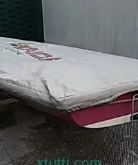 Deriva Laser attrezzatissima con carrello alaggio