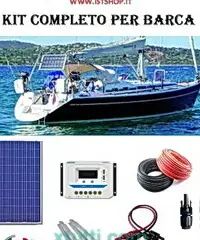 Pannello fotovoltaico ideale per barca kit completo Pannello fotovoltaico ideale per barca kit completo