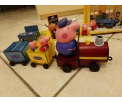 Casa, treno e scuola di Peppa Pig