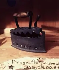 Lavori pirografati su ordinazione