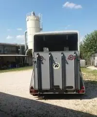 Trailer per 2 cavalli Marca Bockmann Trailer per 2 cavalli Marca Bockmann