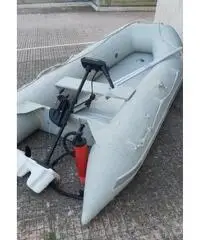 Gommone quicksilver +motore elettrico